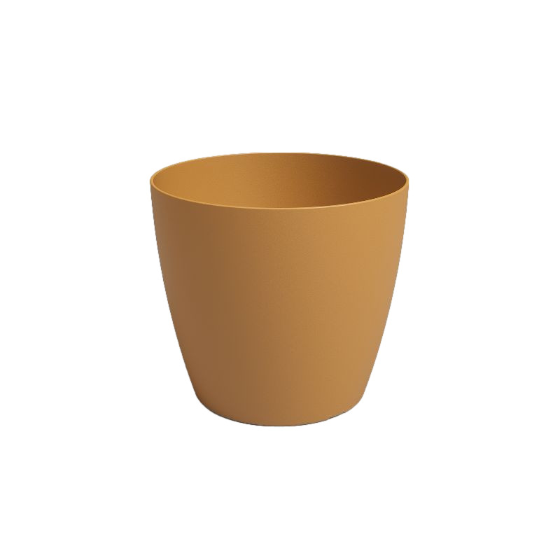 Pot san remo 6 mate jaune miel - artevasi de Artevasi - Vases et jardinières Déco dans A108
