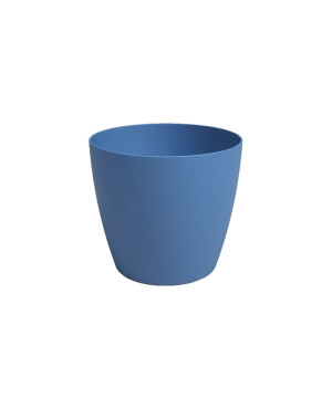 Pot san remo 9 mate bleu jean - artevasi de Artevasi - Vases et jardinières Déco dans A108