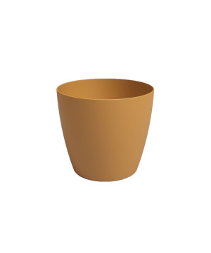 Pot san remo 9 mate jaune miel - artevasi de Artevasi - Vases et jardinières Déco dans A108