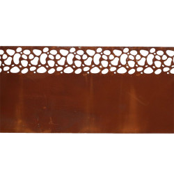 Bordure pelouse moucheté rouille enr de Esschert design - deco maison et jardin dans E058