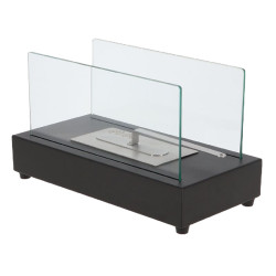 Cheminée bioéthanol de table rectangle de Esschert design - deco maison et jardin dans E058