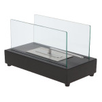 Cheminée bioéthanol de table rectangle de Esschert design - deco maison et jardin dans E058