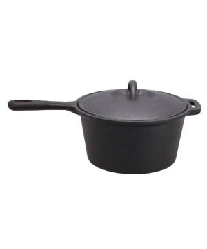Cocotte ronde avec couvercle fonte de Esschert design - deco maison et jardin dans E058