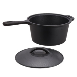 Cocotte ronde avec couvercle fonte de Esschert design - deco maison et jardin dans E058