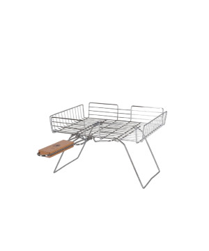 Panier grillade avec pieds pliables de Esschert design - deco maison et jardin dans E058
