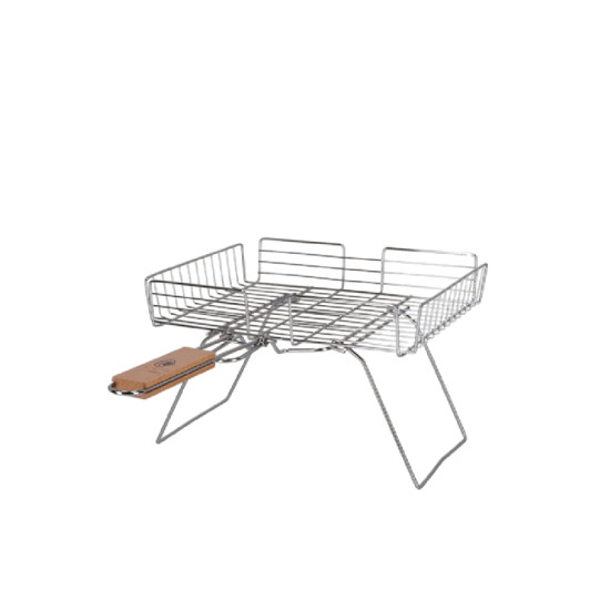 Panier grillade avec pieds pliables de Esschert design - deco maison et jardin dans E058