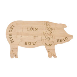 Planche à découper cochon l de Esschert design - deco maison et jardin dans E058