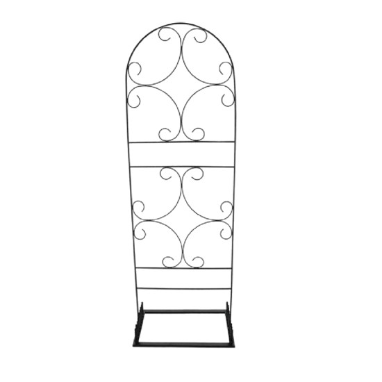 Support plantes noir volutes de Esschert design - deco maison et jardin dans E058