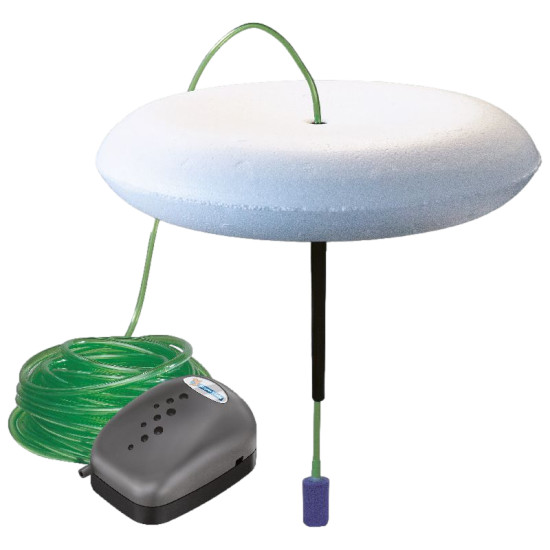 Cloche antigel avec kit a air de Superfish - Aquadistri - accessoires pour aquarium et bassin dans A075