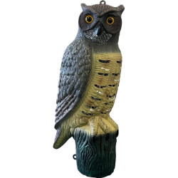 Déco bassin hibou de Superfish - Aquadistri - accessoires pour aquarium et bassin dans A075