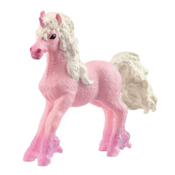 figurine schleich poulain licorne fleuri de Schleich - Figurine d'animaux dans S043