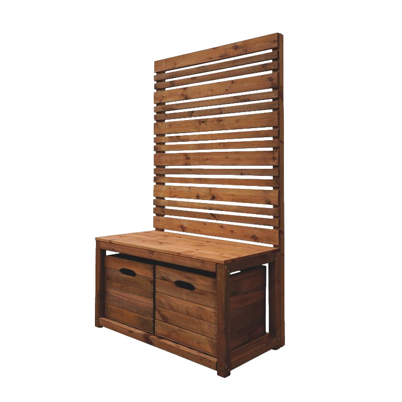 Banc Occultant Memphis Classe 3 - 91x50x160 cm pour Intimité et Confort de Forest Style - produits en bois pour le jardin dan...