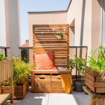 Banc Occultant Memphis Classe 3 - 91x50x160 cm pour Intimité et Confort de Forest Style - produits en bois pour le jardin dan...