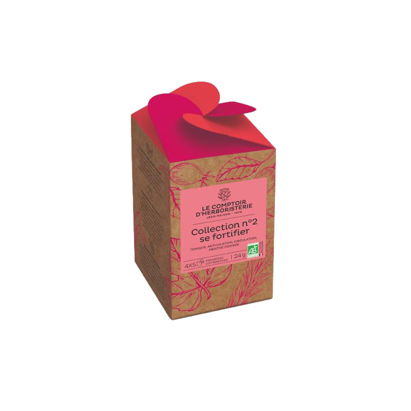Collection n°2 se fortifier 4x5 infusettes bio de Herboristerie et Esotérisme à Libourne dans 🫖 Thés, tisanes et infusions