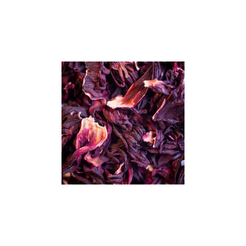 Hibiscus bio fleur 25g de Herboristerie et Esotérisme à Libourne dans 🫖 Thés, tisanes et infusions