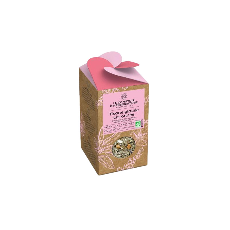 Tisane glacee citronnee bio 60g de Herboristerie et Esotérisme à Libourne dans 🫖 Thés, tisanes et infusions