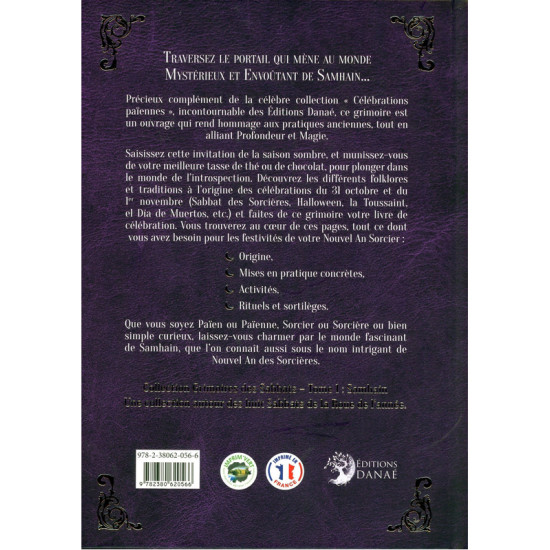 Samhain grimoires des sabbats de Herboristerie et Esotérisme à Libourne dans 🃏 Livres ésotériques, tarots, oracles