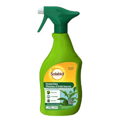 Insectes plantes d'interieur tout prêt 500ml de Solabiol - traiement bio pour plantes dans S036