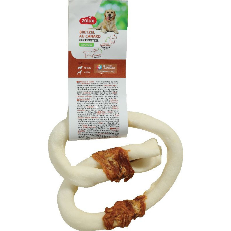 Bretzel canard 12cm de Zolux - Produit pour animaux dans Z002