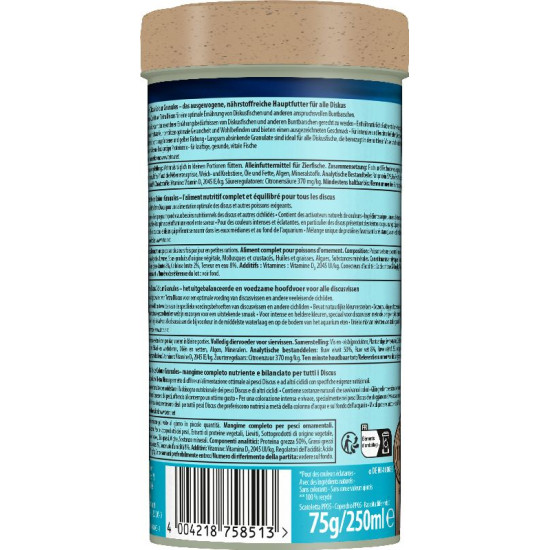 Tetra discus colour 250ml de Tetra - Tetra pond - Nourriture pour poissons dans Z002