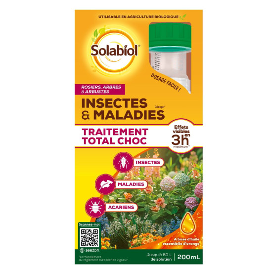 Traitement total plantes - maladie,insecte 200ML