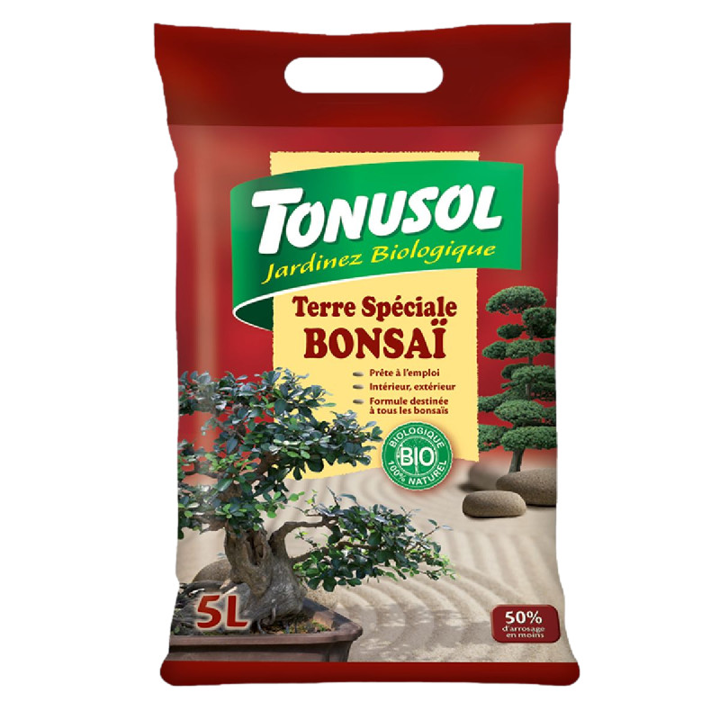 Terre speciale bonsaï 5 l de Tonusol - Terreau dans A028