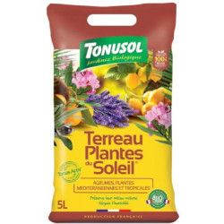 Terreau agrumes et plantes du soleil 5 l de Tonusol - Terreau dans A028