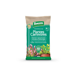 Terreau plantes carnivores 2.5 l de Tonusol - Terreau dans A028