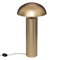 Lampadaire champignon dore h100cm de J-Line by Jolipa - Déco intérieur dans J031