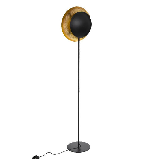Lampadaire droit estee noir h144cm de J-Line by Jolipa - Déco intérieur dans J031
