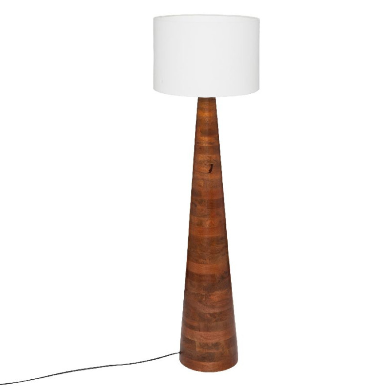 Lampadaire droit aina caramel h144cm de J-Line by Jolipa - Déco intérieur dans J031