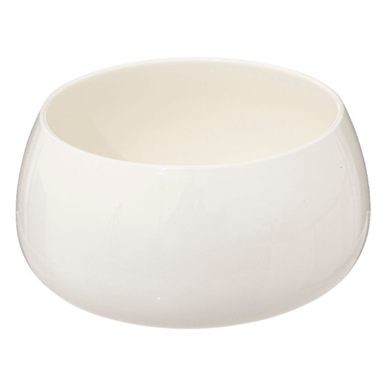 Saladier nora blanc chaud d21 de J-Line by Jolipa - Déco intérieur dans J031
