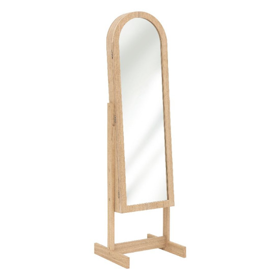 Armoire bijou avec miroir bois soleya h145cm de J-Line by Jolipa - Déco intérieur dans J031