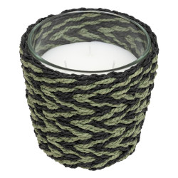 Bougie parfumee exotic panama bois oud 380g de J-Line by Jolipa - Déco intérieur dans J031