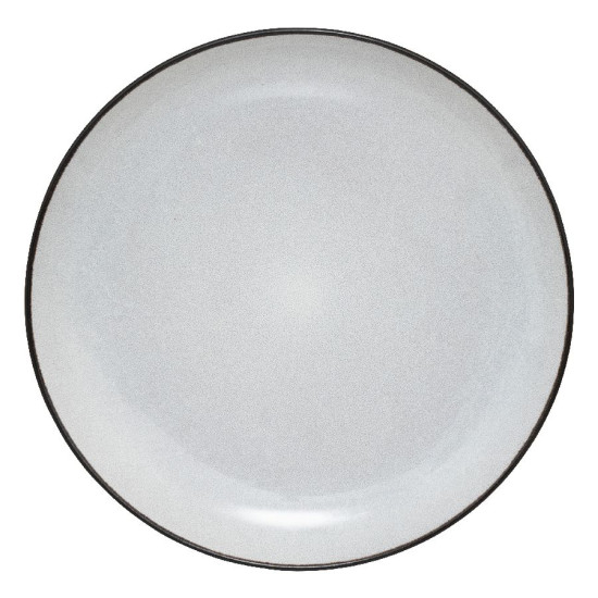 Assiette plate diane beige d27 de J-Line by Jolipa - Déco intérieur dans Assiette