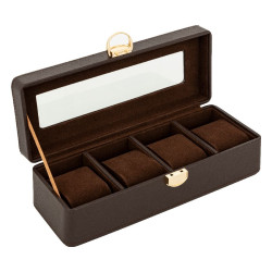 Boite montre x4 jule l26cm de J-Line by Jolipa - Déco intérieur dans J031