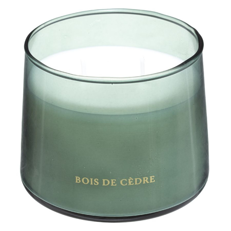 Bougie parfumee bili bois de cedre 300g de J-Line by Jolipa - Déco intérieur dans J031