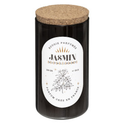 Bougie parfumee snow jasmin 230g de J-Line by Jolipa - Déco intérieur dans J031