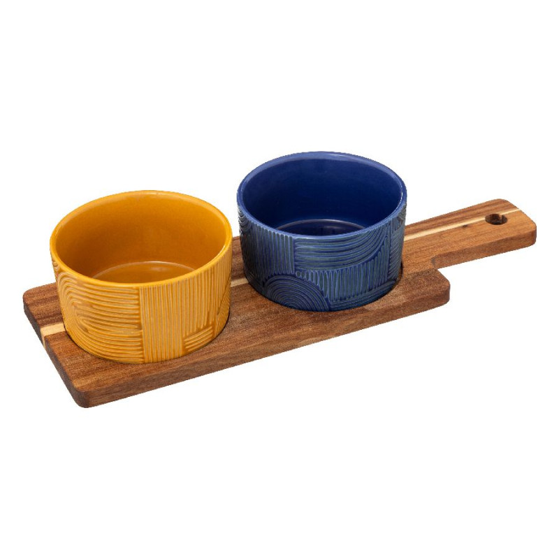 Set aperitif soleya 3 pieces de J-Line by Jolipa - Déco intérieur dans J031