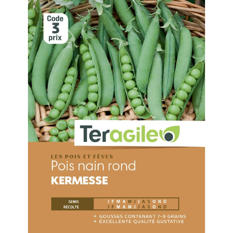 Pois nn ecos. kermesse 200g t4 teragile de Teragile - produits pour le jardin dans C008