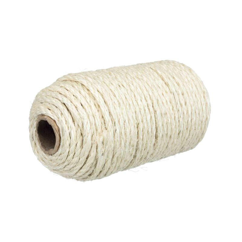 Corde en sisal sur rouleau 50 m/ø 4–6 mm de Trixie - Produit pour animaux dans T050