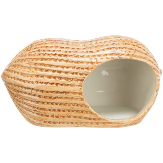 Maison céramique cacahuète hamster 17x8x8cm de Trixie - Produit pour animaux dans T050