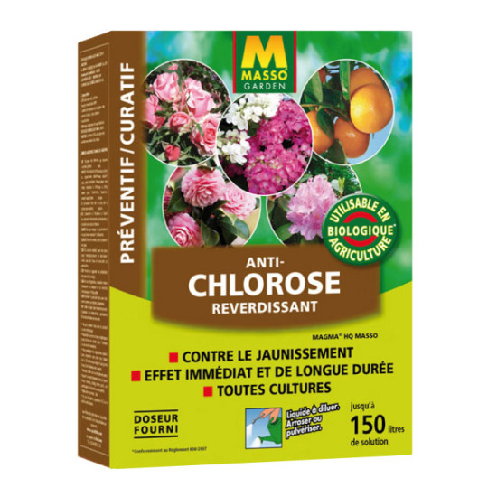 Anti-Chlorose Magma 150G Masso Garden de Masso - Engrais bio et soin des plantes dans Autre Traitement