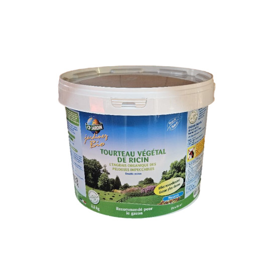 Tourteau de ricin. bte 3.5 kg