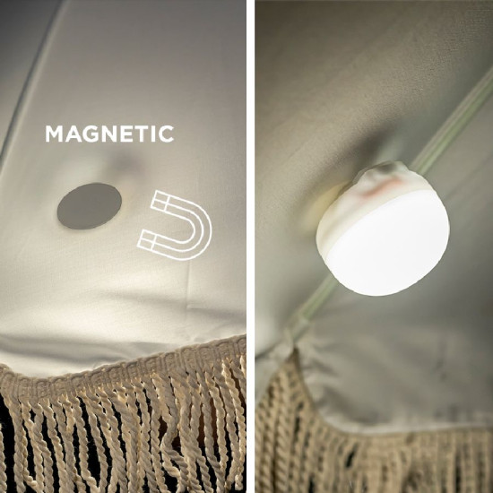 3 lampes à batterie rechargeable de Newgarden, éclairage solaire et à batterie dans N0371