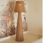 Lampe lola 165cm nature batterie rechargeable de Newgarden, éclairage solaire et à batterie dans N0371