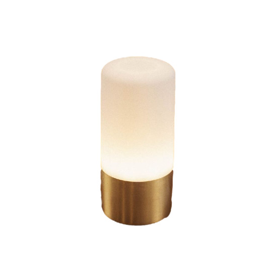 Lampe maia batterie rechargeable couleur laiton de Newgarden, éclairage solaire et à batterie dans N0371