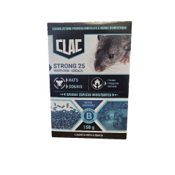 Céréales rats-souris brodifacoum 150g strong 25