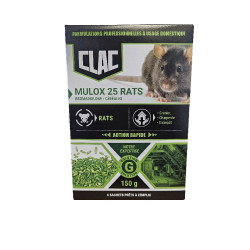 Rats céréales spéciales rats bromadiolone 150g