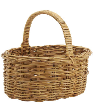 Panier ovale poelet marron l40 de Aubry Gaspard dans A132